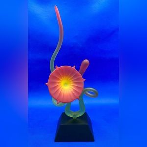 Flower in Bloom, Art Glass by Warner Whitfield
